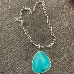 Sterling silver Turquoise necklace